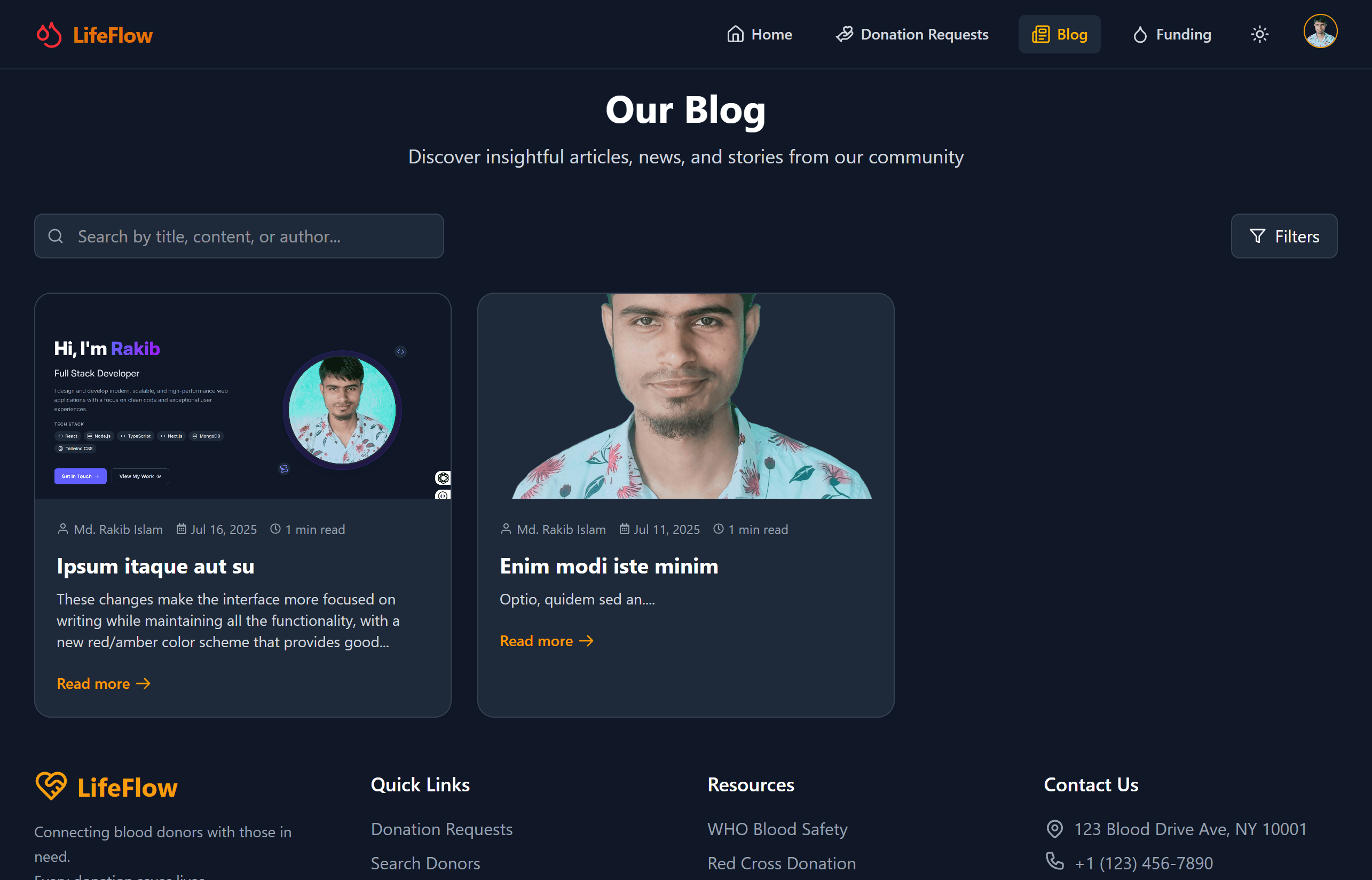 LifeFlow – Blood Donation App screenshot 6