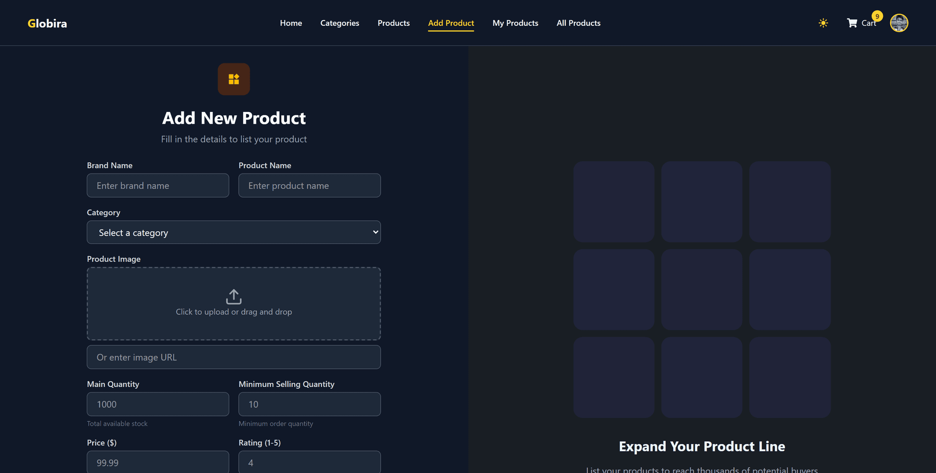 Globira – B2B Wholesale Marketplace screenshot 6