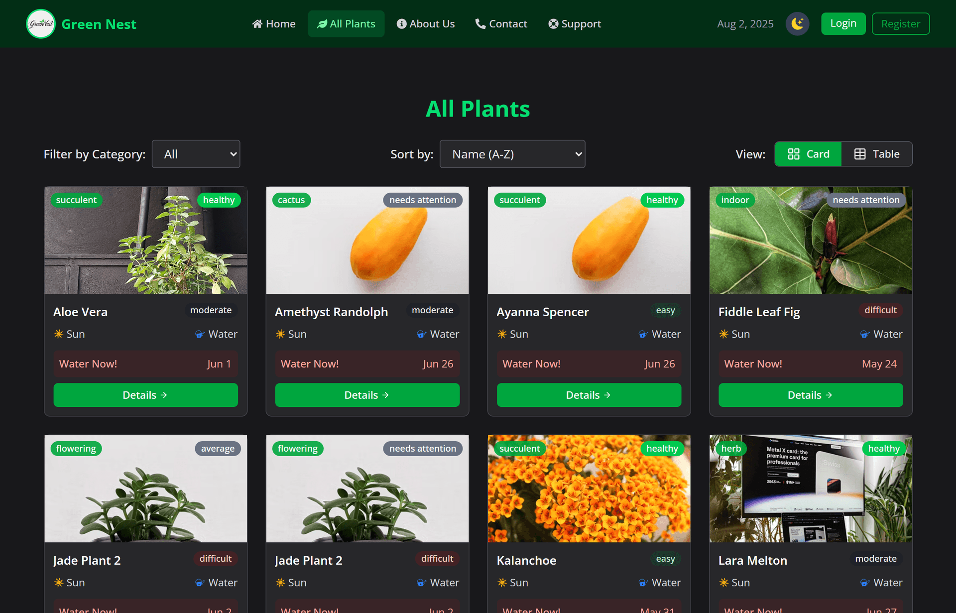 Green Nest – Plant Care Tracker screenshot 4