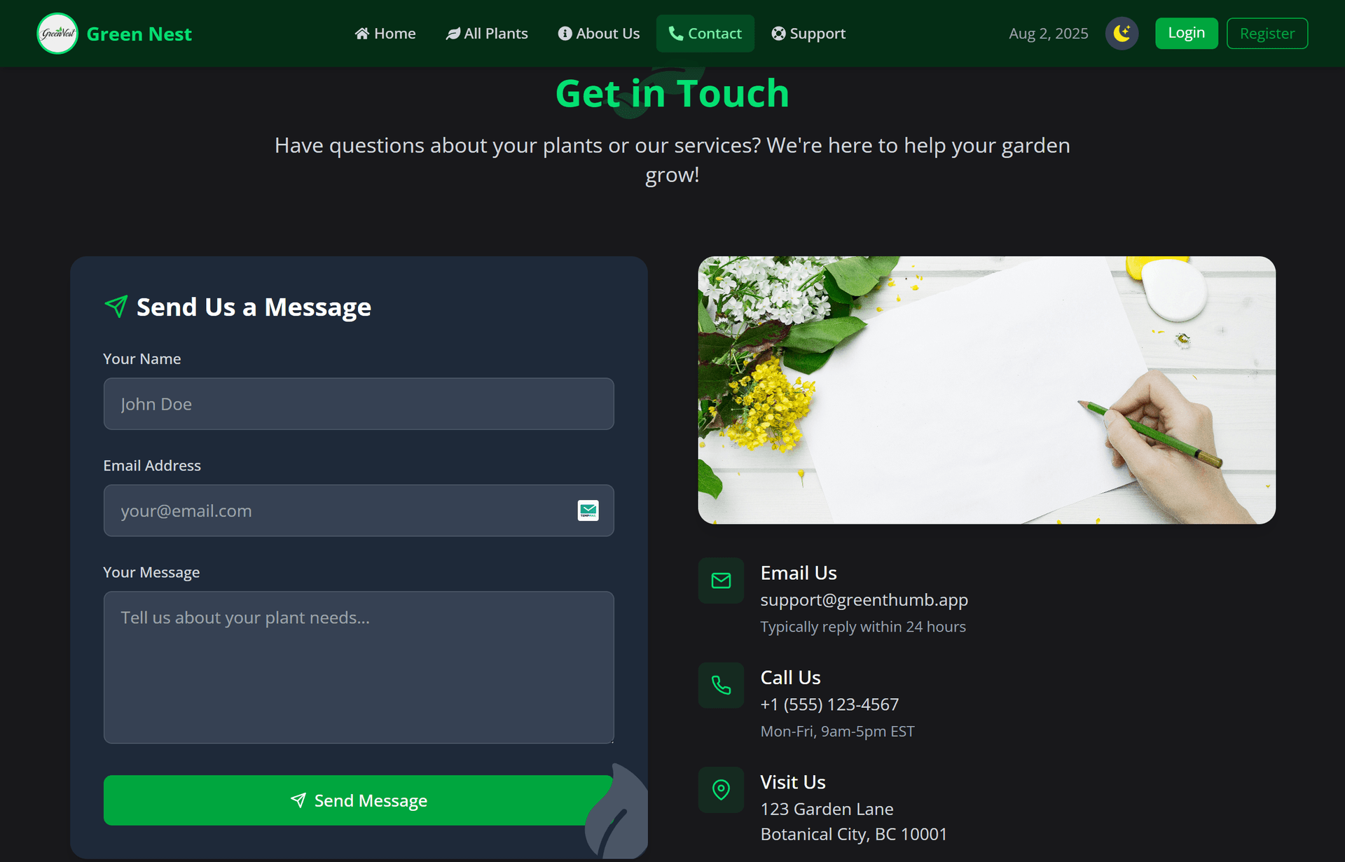 Green Nest – Plant Care Tracker screenshot 5